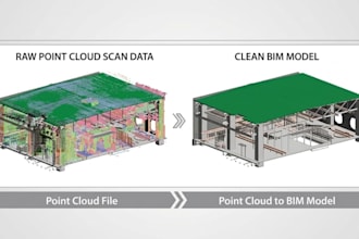 convert point cloud scans to revit bim models for accurate as built plans