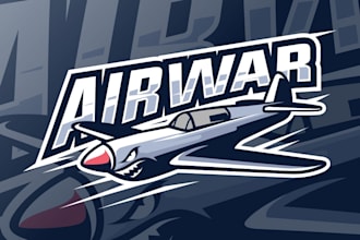 design awesome attractive fighter jet logo