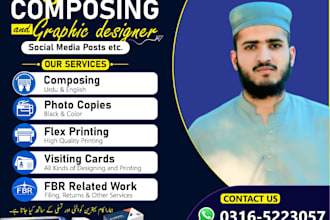 design professional social media posts for your business