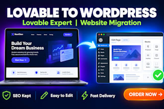 lovable expert, lovable dev, lovable to wordpress, lovable to wix