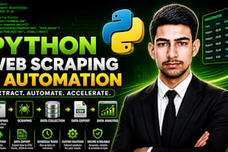 do python web scraping and automation