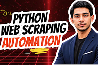 do python web scraping and automation