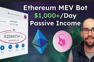 build solana arbitrage bot, mev, sniper, pump fun, sandwich, volume on sol, eth