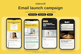 write and build a klaviyo welcome email flow for your ecommerce brand