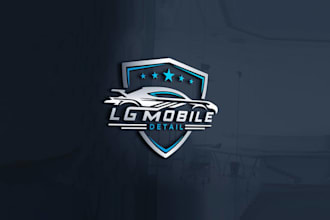 design mobile detailed logo for luxurious vehicles