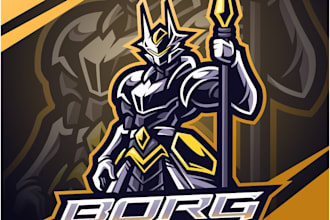 design high quality marvelous warrior logo