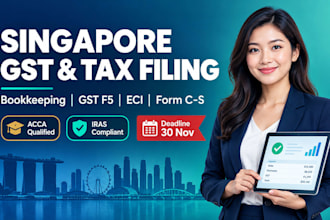 singapore gst bookkeeping and corporate tax filing for smes