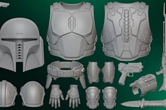 create wearable cosplay armor cosplay creation 3d mask 3d helmet cosplay props