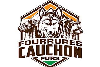 design a professional animal mascot and wildlife logo