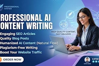 write SEO ai blog posts articles and copywriting content