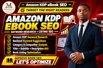 optimize amazon KDP kindle book SEO for visibility and ebook marketing for sale