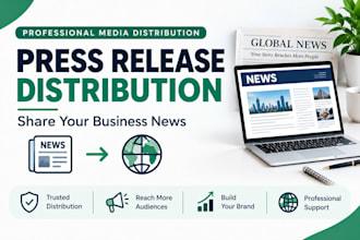 distribute your press and book release to relevant news websites