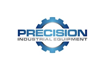 design precision industrial equipment logo