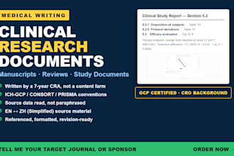 write medical content and plain language summaries