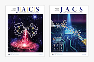design stunning 3d jacs journal cover illustration