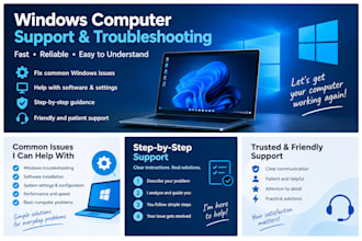 help fix basic windows computer problems