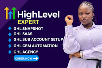 setup custom ghl snapshot ghl saas mode ghl subaccount and ghl crm automation