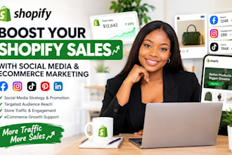 boost shopify sales with social media and ecommerce marketing