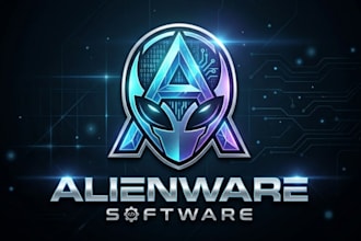 create software alienware logo design