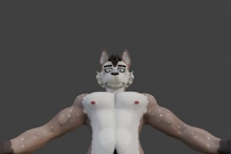 rig custom vrchat avatar with arkit blendshapes, visemes and warudo vrm setup
