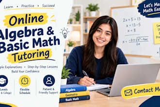 be your expert mathematics and statistics tutor
