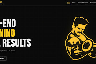 build a responsive website for your gym or fitness studio
