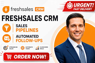setup freshsales crm freshsales sales pipelines freshsales automated follow up