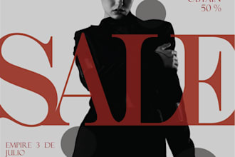 design modern instagram posts and promotional posters