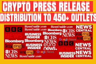 do crypto press release, PR distribution, submit PR yahoo finance nft promotion