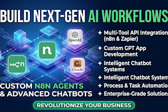 build n8n ai agents, custom gpt apps, and ai chatbots