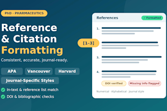 format references and citations in apa, vancouver, harvard, and journal s