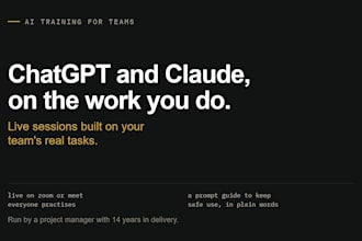 train your team to use chatgpt and claude for everyday work