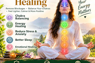 do spiritual healing, energy shielding,aura cleansing for you