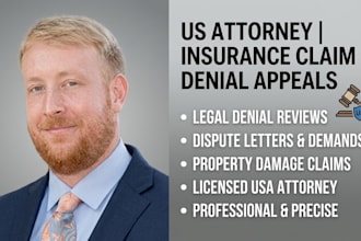 write a legal insurance settlement demand letter for property damage