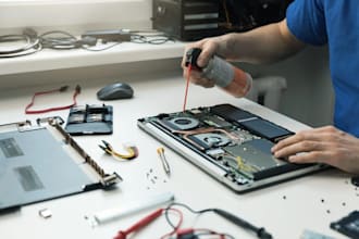 teach how you fix, repair your computer, laptop, window, mac