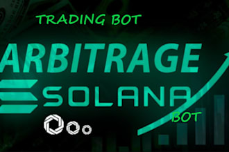 do solana trading bot, solana volume bot, solana arbitrage bot, token trending