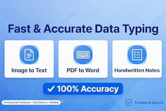 do fast typing work image to text typing and handwritten notes to word