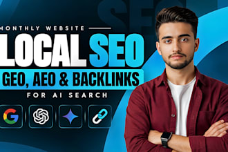 rank website, local SEO, in chatgpt, gemini with aeo, GEO on google, ai search
