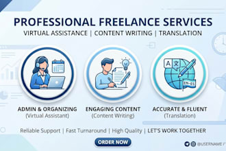 provide regular writing and general assistance