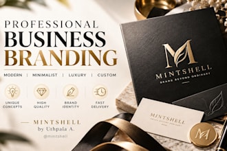professionally design your business name and logo