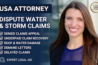 draft a formal legal demand letter for an underpaid insurance claim