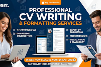 write a professional resume and format your CV