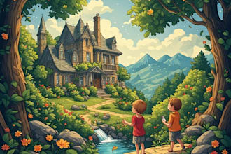 illustrate educational books for kids with custom artwork