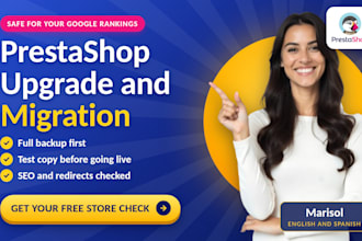 upgrade and migrate your prestashop store without losing SEO or data