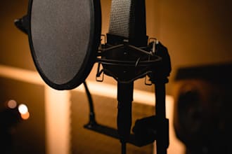 record a professional voiceover in a native spanish accent