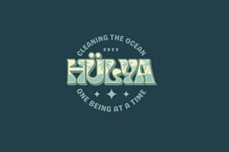 design sustainable surf brand logo