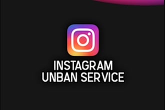 restore instagram page, ig profile unbanning issues