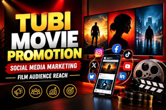 promote your tubi movie with social media marketing and film promotion