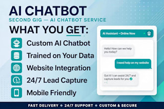 create an ai chatbot for your business or website