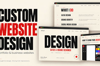 design and redesign fast responsive website